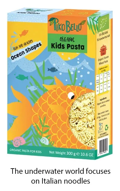 Ocean Shapes Pasta